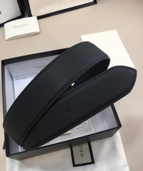 1:1 Replica Gucci GG Marmont Reversible Belt Black, Women Belt