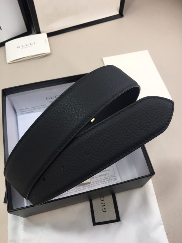 1:1 Replica Gucci GG Marmont Reversible Belt Black, Women Belt