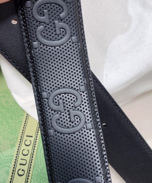 1:1 Replica Gucci GG Marmont Reversible Belt Black, Women Belt