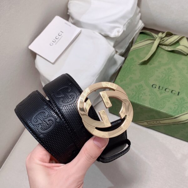 1:1 Replica Gucci GG Marmont Reversible Belt Black, Women Belt