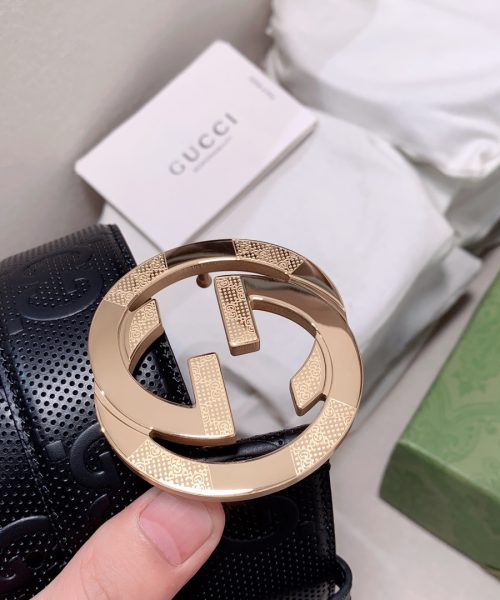 1:1 Replica Gucci GG Marmont Reversible Belt Black, Women Belt