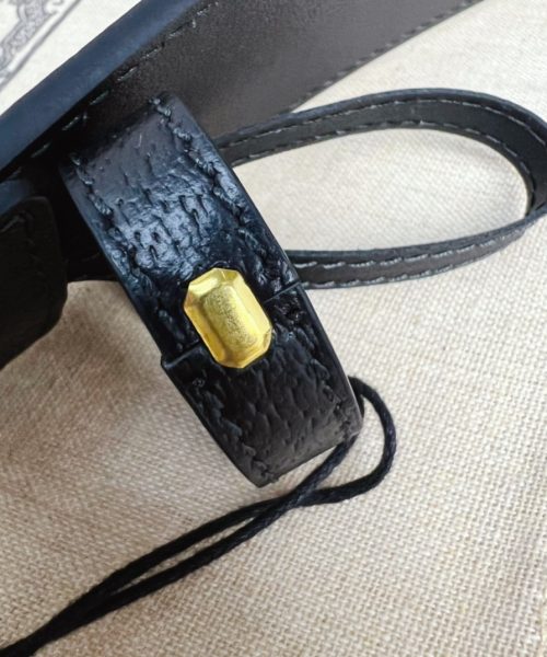 1:1 Replica Gucci GG Marmont Reversible Belt Black, Women Belt