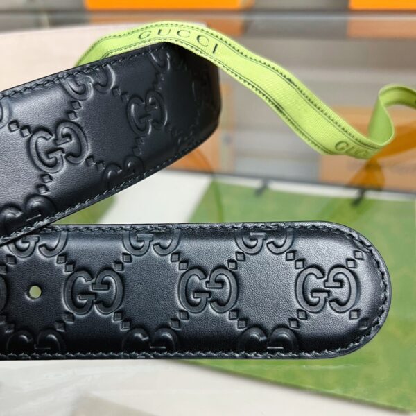 1:1 Replica Gucci GG Marmont Reversible Belt Black, Women Belt