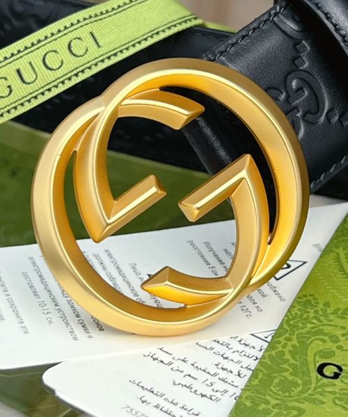 1:1 Replica Gucci GG Marmont Reversible Belt Black, Women Belt