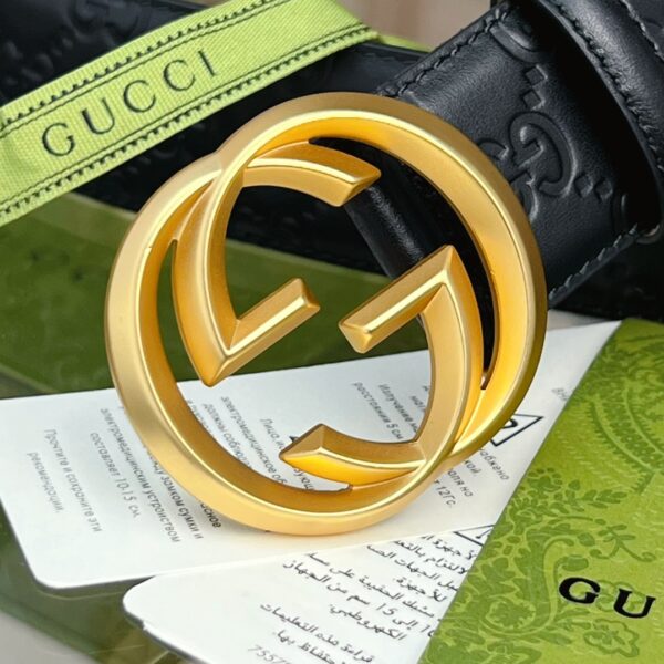 1:1 Replica Gucci GG Marmont Reversible Belt Black, Women Belt