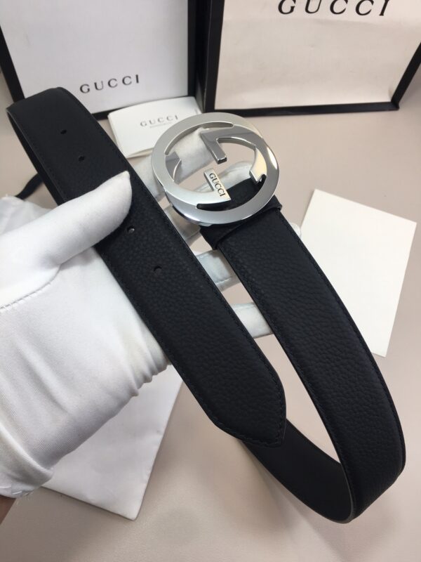 1:1 Replica Gucci GG Marmont Reversible Belt Black, Women Belt