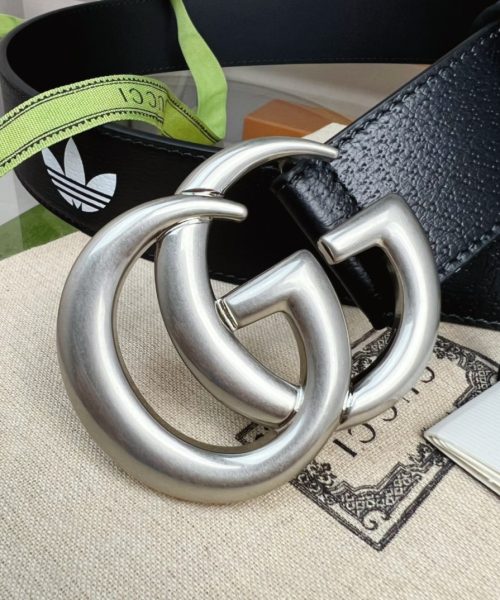 1:1 Replica Gucci GG Marmont Reversible Belt Black, Women Belt