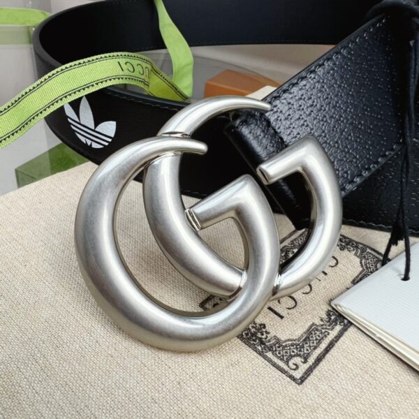 1:1 Replica Gucci GG Marmont Reversible Belt Black, Women Belt