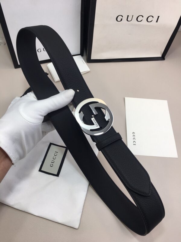 1:1 Replica Gucci GG Marmont Reversible Belt Black, Women Belt