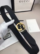 1:1 Replica Gucci GG Marmont Reversible Belt Black, Women Belt