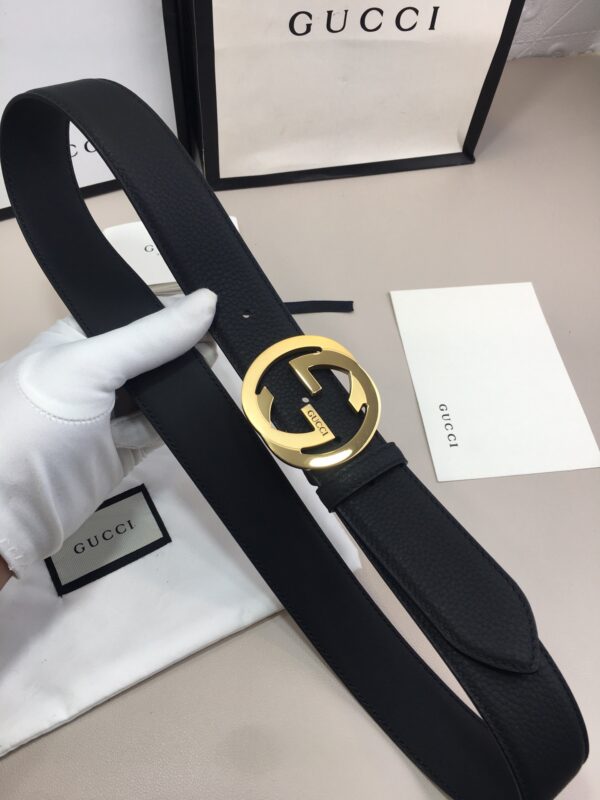 1:1 Replica Gucci GG Marmont Reversible Belt Black, Women Belt