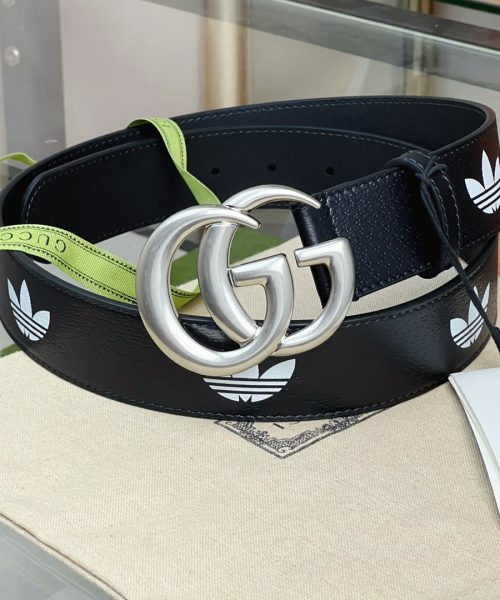 1:1 Replica Gucci GG Marmont Reversible Belt Black, Women Belt