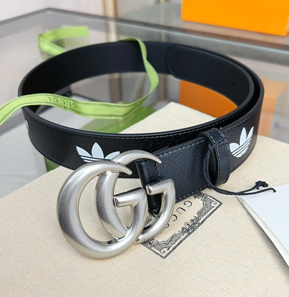 1:1 Replica Gucci GG Marmont Reversible Belt Black, Women Belt