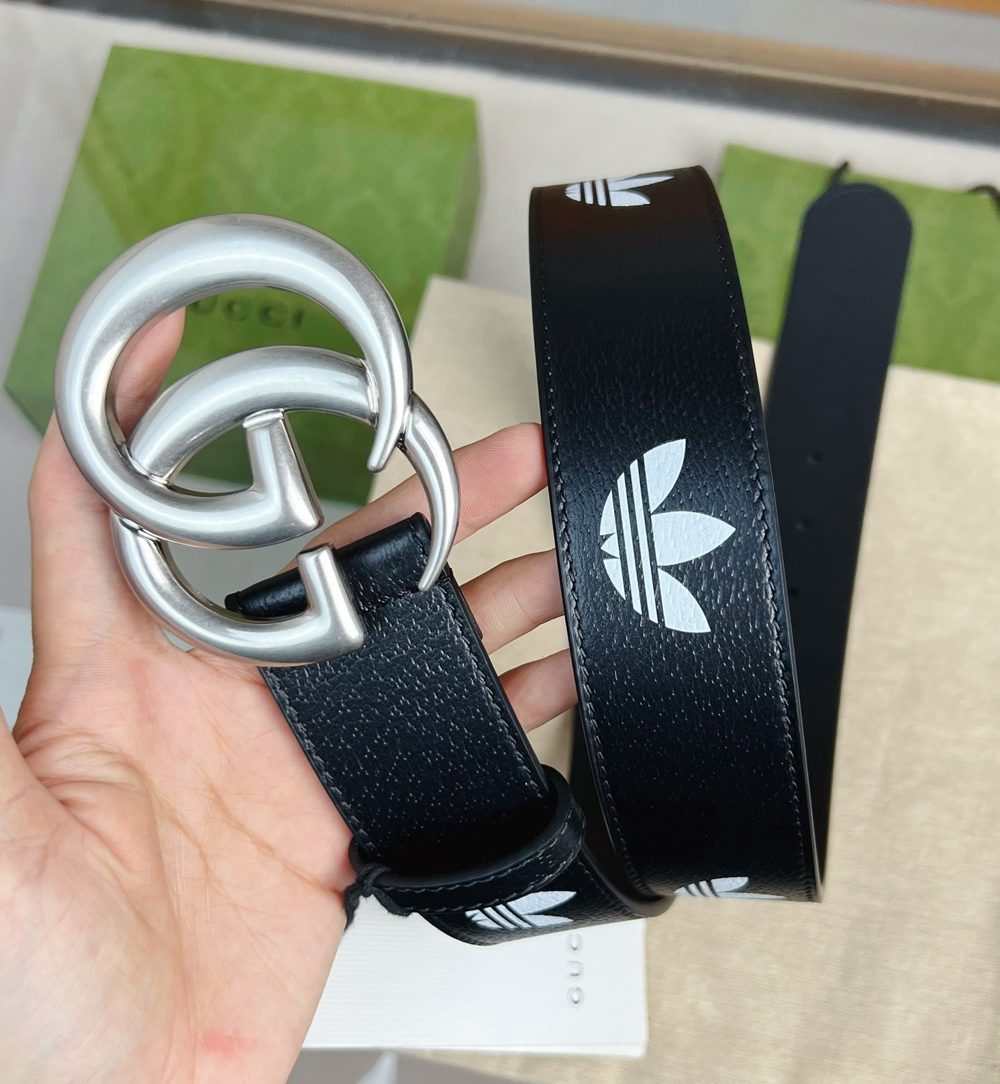 1:1 Replica Gucci GG Marmont Reversible Belt Black, Women Belt