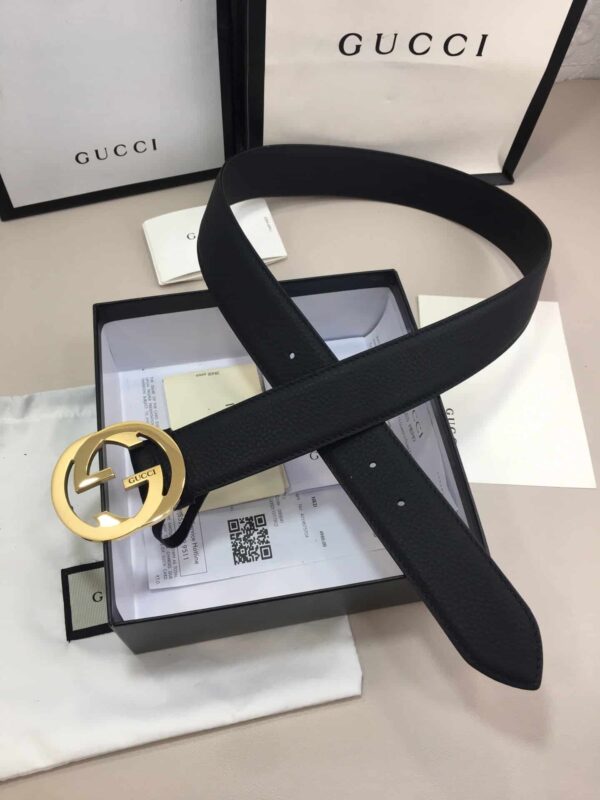1:1 Replica Gucci GG Marmont Reversible Belt Black, Women Belt