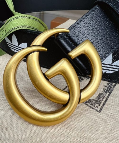 1:1 Replica Gucci GG Marmont Reversible Belt Black, Women Belt