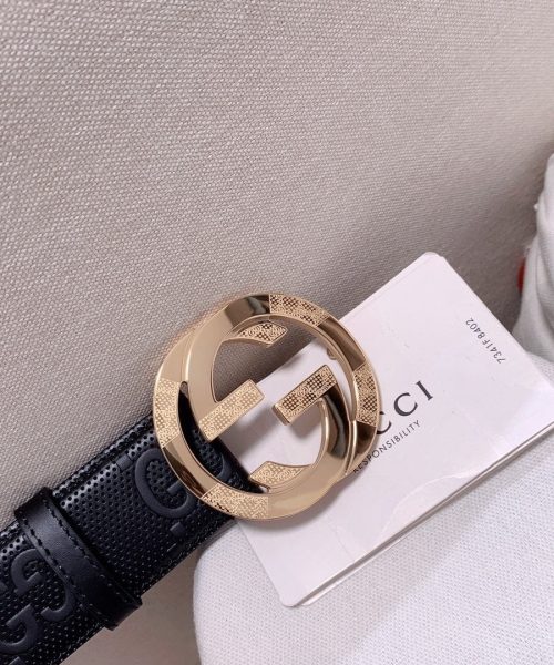1:1 Replica Gucci GG Marmont Reversible Belt Black, Women Belt