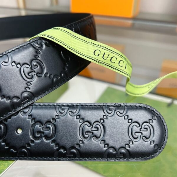 1:1 Replica Gucci GG Marmont Reversible Belt Black, Women Belt