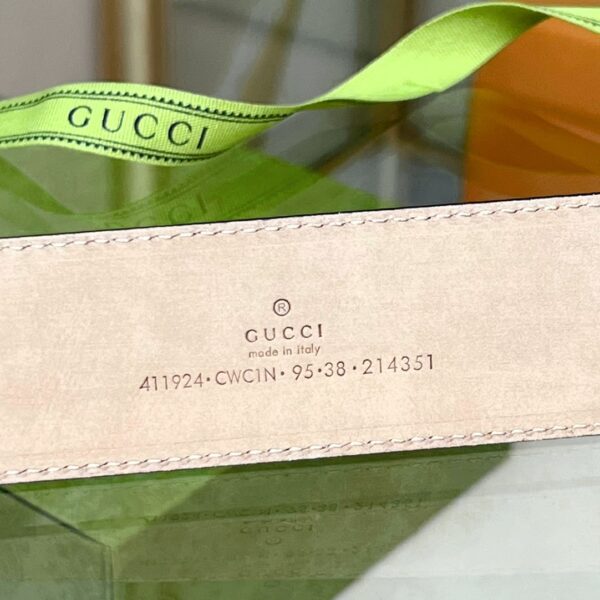 1:1 Replica Gucci GG Marmont Reversible Belt Black, Women Belt