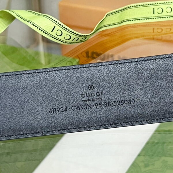 1:1 Replica Gucci GG Marmont Reversible Belt Black, Women Belt