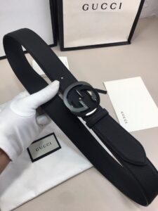 1:1 Replica Gucci GG Marmont Reversible Belt Black, Women Belt