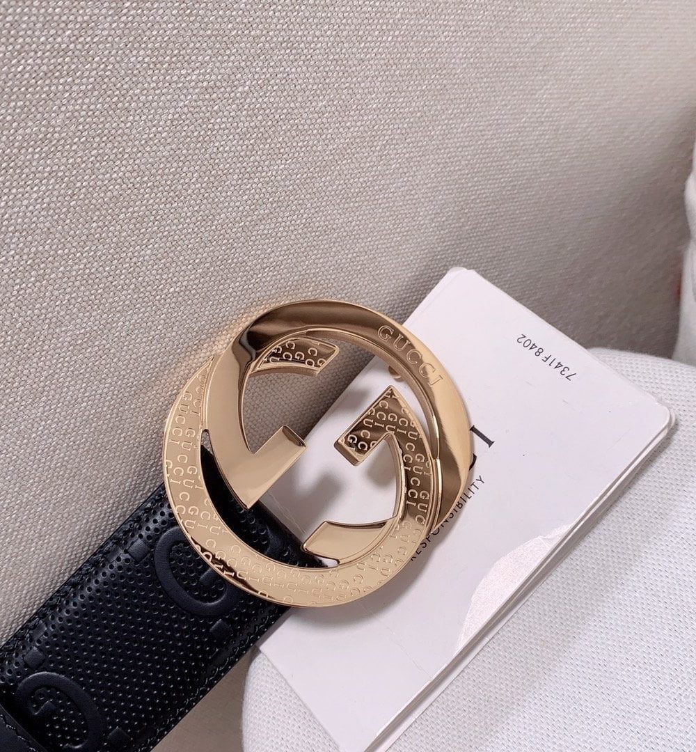 1:1 Replica Gucci GG Marmont Reversible Belt Black, Women Belt