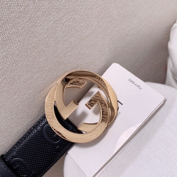 1:1 Replica Gucci GG Marmont Reversible Belt Black, Women Belt
