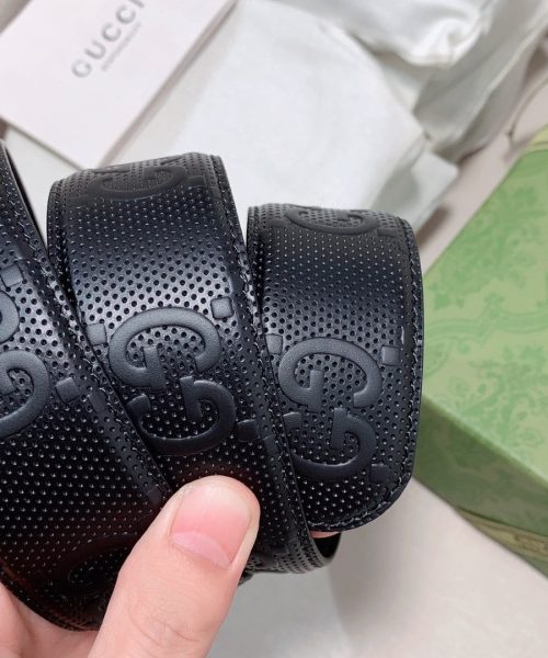 1:1 Replica Gucci GG Marmont Reversible Belt Black, Women Belt