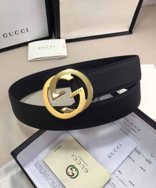 1:1 Replica Gucci GG Marmont Reversible Belt Black, Women Belt
