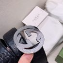 1:1 Replica Gucci GG Marmont Reversible Belt Black, Women Belt