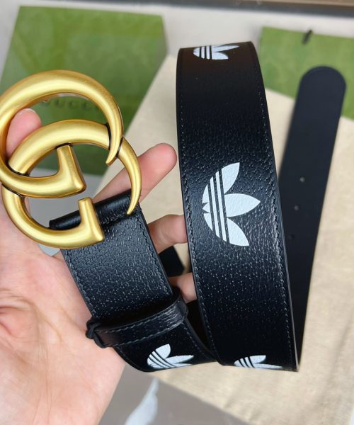 1:1 Replica Gucci GG Marmont Reversible Belt Black, Women Belt