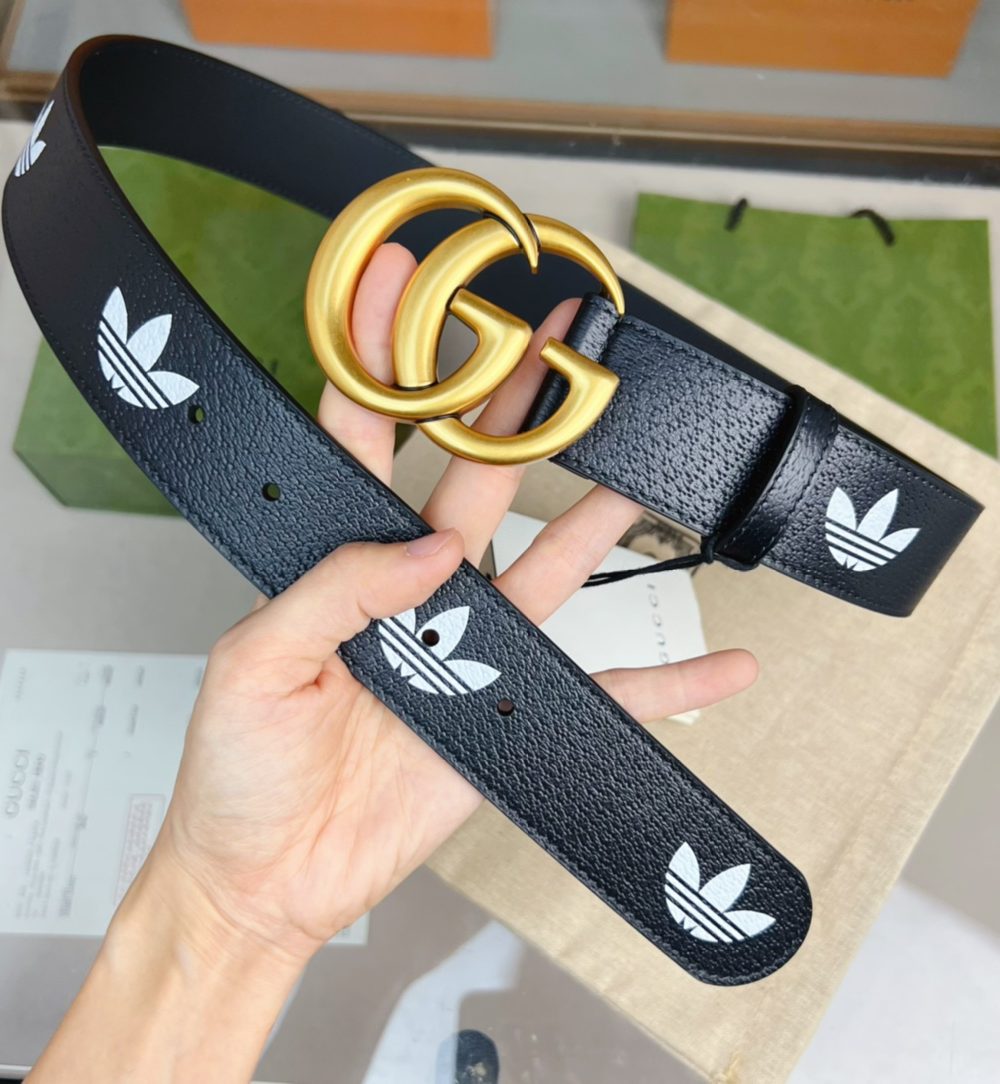 1:1 Replica Gucci GG Marmont Reversible Belt Black, Women Belt