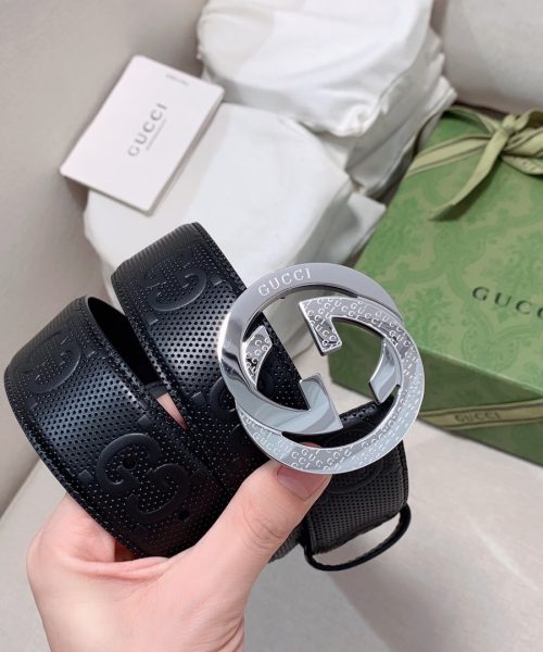 1:1 Replica Gucci GG Marmont Reversible Belt Black, Women Belt