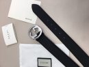 1:1 Replica Gucci GG Marmont Reversible Belt Black, Women Belt