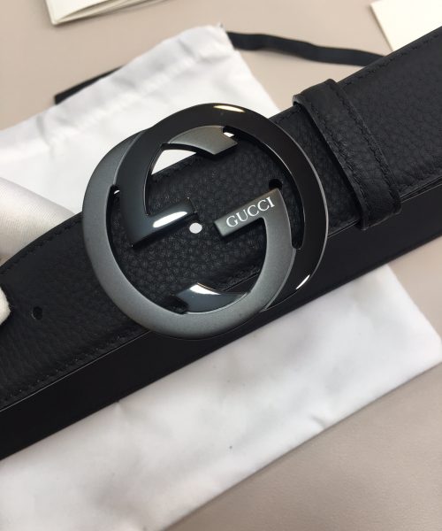 1:1 Replica Gucci GG Marmont Reversible Belt Black, Women Belt