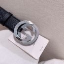1:1 Replica Gucci GG Marmont Reversible Belt Black, Women Belt