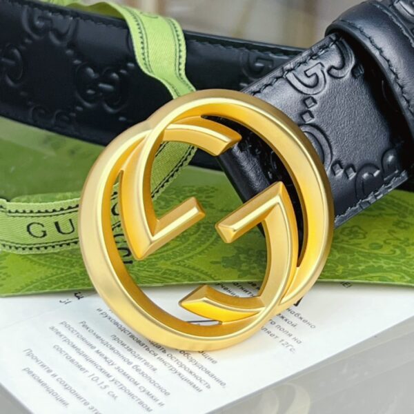 1:1 Replica Gucci GG Marmont Reversible Belt Black, Women Belt