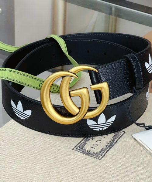 1:1 Replica Gucci GG Marmont Reversible Belt Black, Women Belt