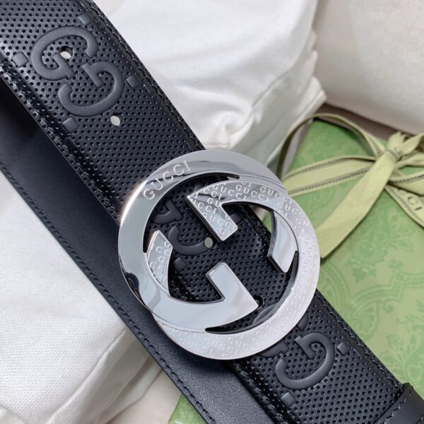 1:1 Replica Gucci GG Marmont Reversible Belt Black, Women Belt