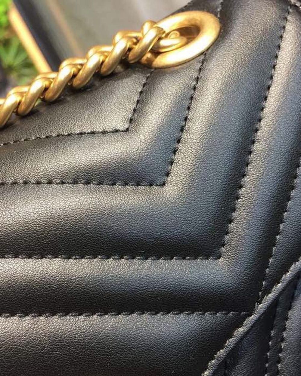 1:1 Replica Gucci GG Marmont Small Matelassé Shoulder Bag Black For Women 10in/25cm 443497 DTDIT 1000