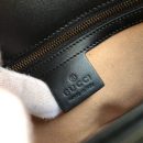 1:1 Replica Gucci GG Marmont Small Matelassé Shoulder Bag Black Matelassé Chevron For Women 10in/26cm 443497 DTDIT 1000