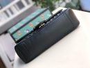1:1 Replica Gucci GG Marmont Small Matelassé Shoulder Bag Black Matelassé Chevron For Women 10in/26cm 443497 DTDIT 1000