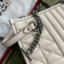 1:1 Replica Gucci GG Marmont Small Tote Bag White Matelasses For Women 10.4in/26.5cm GG