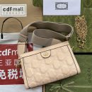 1:1 Replica Gucci GG Matelassé Small Bag Beige For Women, Women's Bags 10.2in/26cm GG‎ ‎