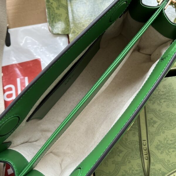 1:1 Replica Gucci GG Matelassé Small Bag Green For Women, Women's Bags 10.2in/26cm GG‎