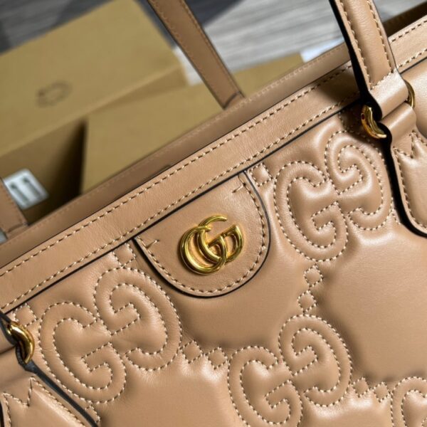 1:1 Replica Gucci GG Medium Tote Beige For Women, Women's Bags 15in/38cm GG ‎631685 UM8IG 9500