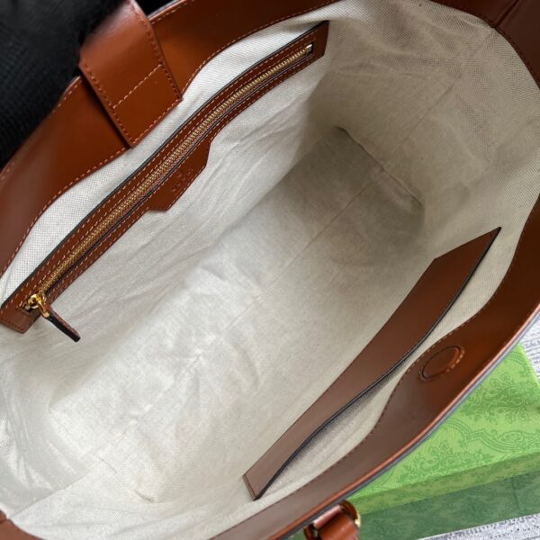 1:1 Replica Gucci GG Medium Tote Brown For Women, Women's Bags 15in/38cm GG ‎‎631685 UM8IG 2546