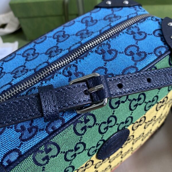 1:1 Replica Gucci GG Multicolor Shoulder Bag In GG Multicolor Canvas For Women  9in/23cm GG  ‎626363
