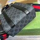 1:1 Replica Gucci GG Supreme Mini Tote Bag Black GG Supreme Canvas For Women  7.9in/20cm GG 696010 K5RLN 1095