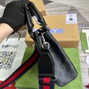 1:1 Replica Gucci GG Supreme Mini Tote Bag Black GG Supreme Canvas For Women  7.9in/20cm GG 696010 K5RLN 1095